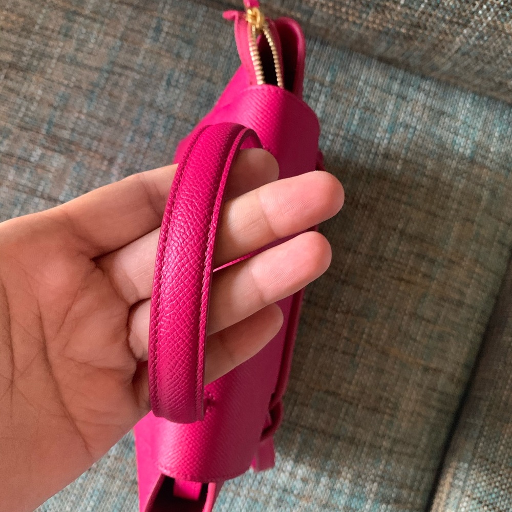 Sold x Celine nano belt bag - Raspberry - Picture 7 of 16